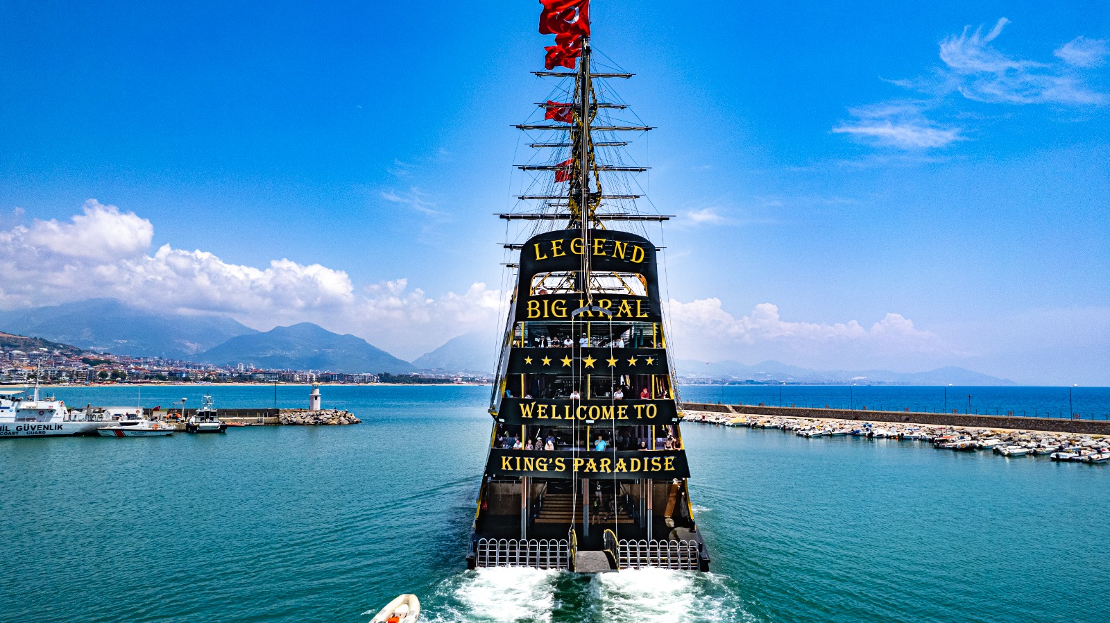 Alcoholic Legend Big Kral Alanya Day Tour