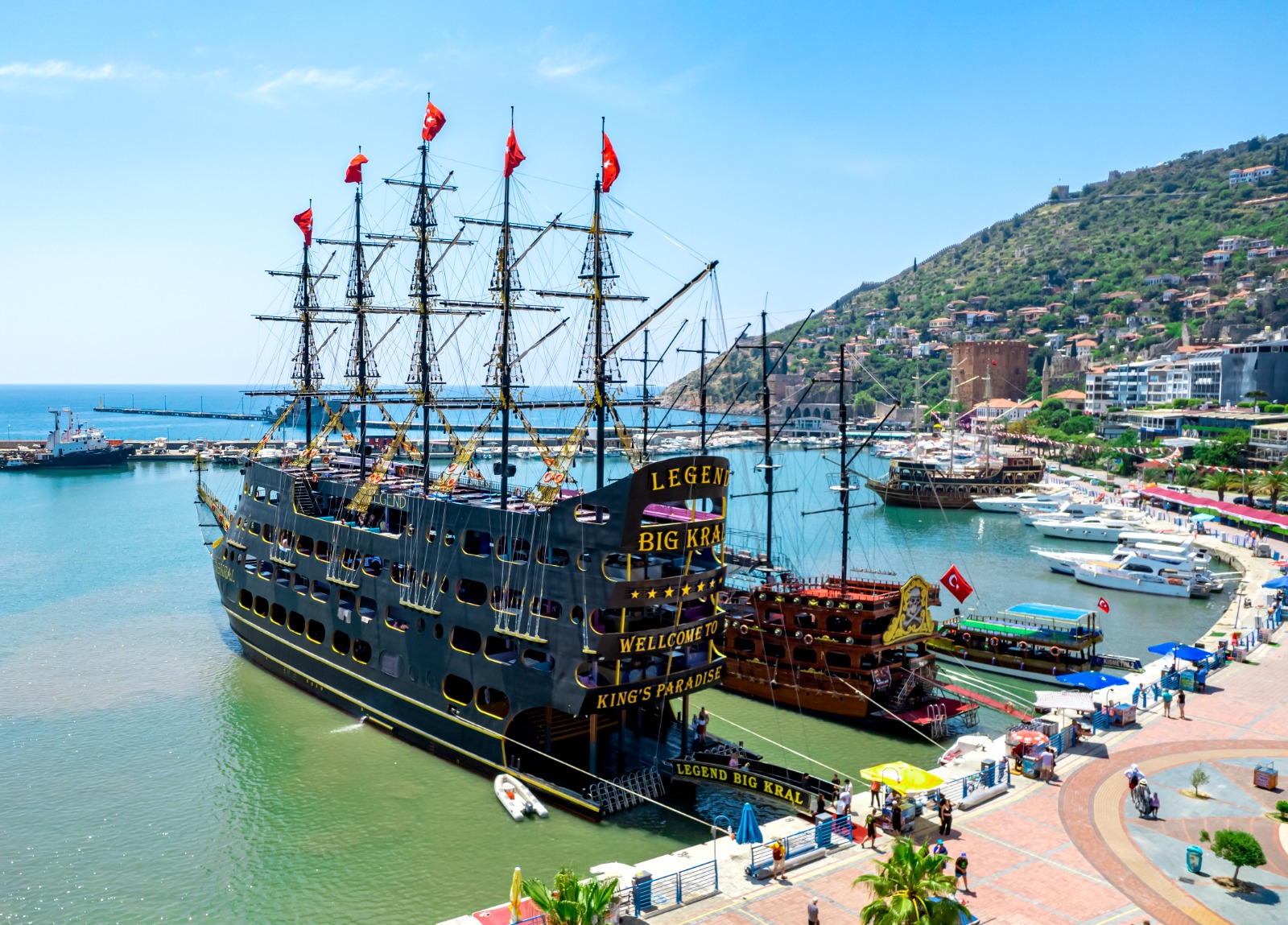Non Alcoholic Legend Big Kral Alanya Day Tour