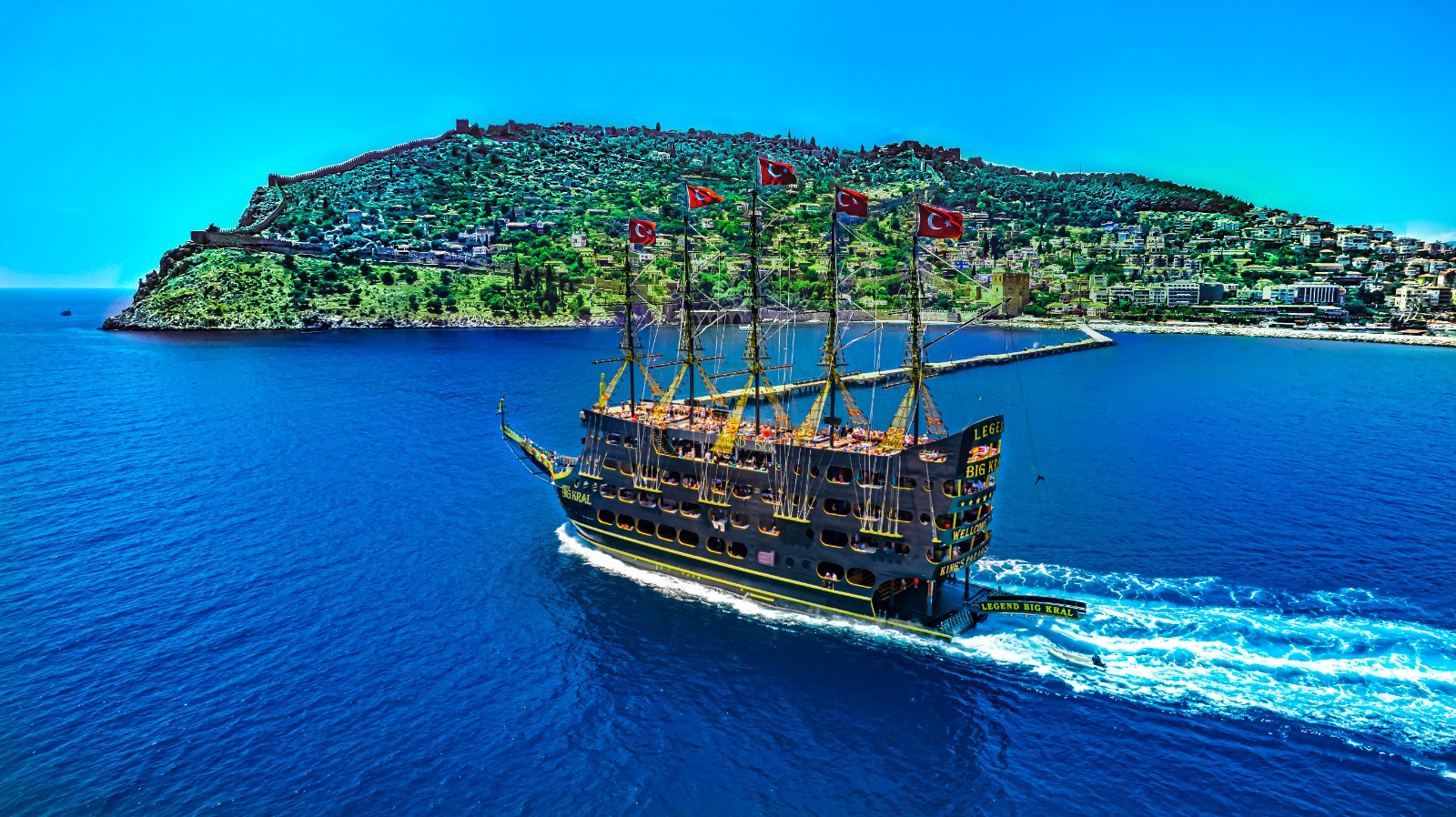 Non Alcoholic Legend Big Kral Alanya Day Tour